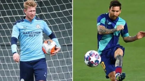 El belga no se mostró mayormente afectado por el fallido fichaje de Messi en el City.