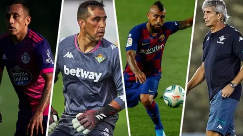 Cuatro chilenos serán protagonistas en la liga española.