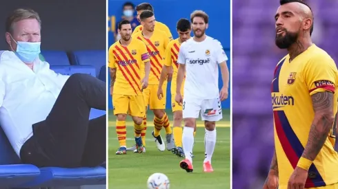 Koeman debutó con un triunfo, con Messi en la cancha y con Vidal fuera de la nómina.