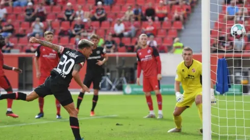 Aránguiz inscribe su nombre en el triunfo parcial del Leverkusen.