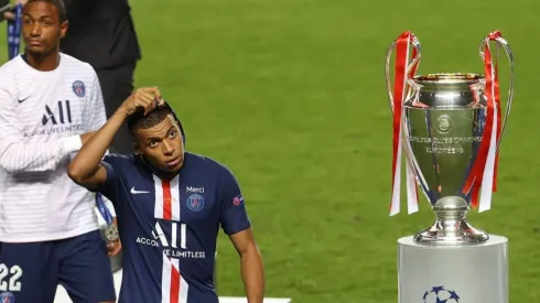 Kylian Mbappé no pudo ganar la Champions con PSG