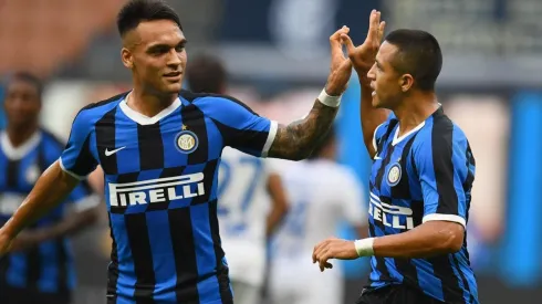 Lautaro Martínez ha sido protagonista permanente de la prensa especializada en mercado, pero no pasa naipe aún