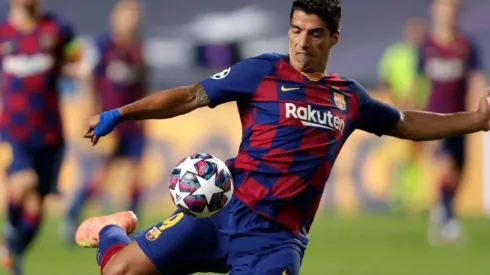 Suárez sigue entrenando a la espera de que se solucione su situación.