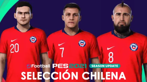 Selección chilena en eFootball PES 2021