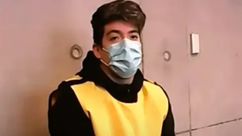 Nano Calderón en medio de la más reciente audiencia por su caso.