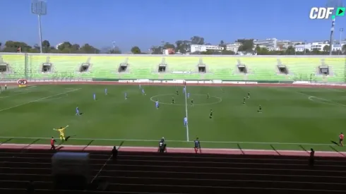 Faltaba el arquero de San Marcos al inicio del segundo tiempo.