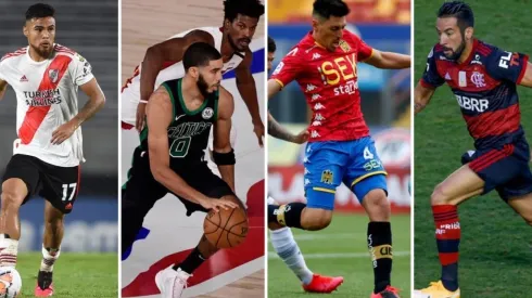 Los chilenos en Libertadores se toman la agenda.