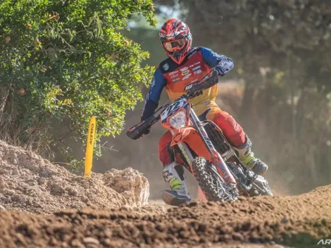 Matteo de Gavardo logra buen apronte en Mundial Enduro GP