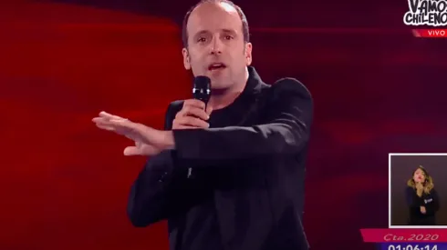 Stefan Kramer en el Teatro Teletón para Vamos Chilenos.