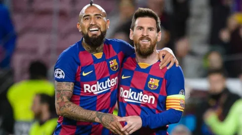 Arturo Vidal le devolvió la gentileza a su gran amigo, Lionel Messi, a través de las redes sociales.