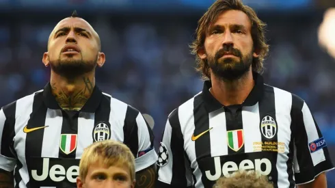 Arturo Vidal y Andrea Pirlo fueron campeones de todo lo que pudieron mientras estuvieron juntos en la Juventus