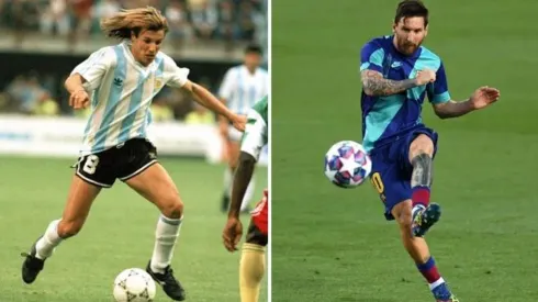 Caniggia no tuvo piedad con Messi y aseguró que carece de liderazgo en cancha.