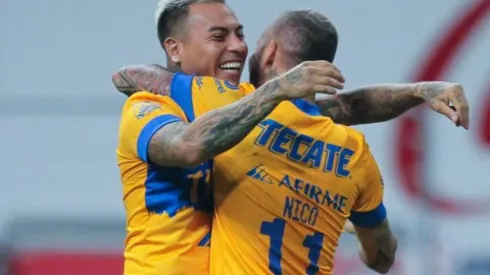 Vargas fue suplente, pero se las arregló para dejar su huella en la victoria de Tigres.