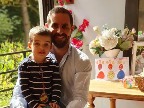 Viudo de Javiera Suárez comparte tierna foto igualito a su hijo