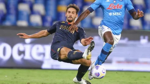 Genoa se enteró de los casos positivos tras medirse a Nápoles por la Serie A.