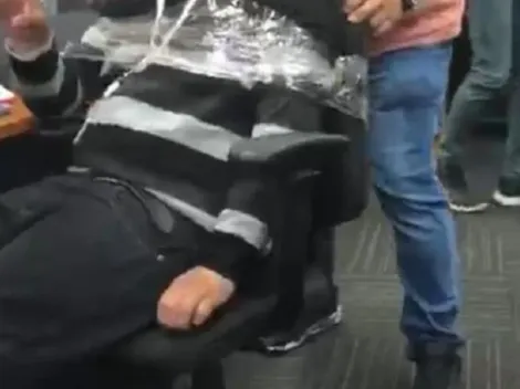 Trabajador denuncia que fue amarrado con scotch y humillado