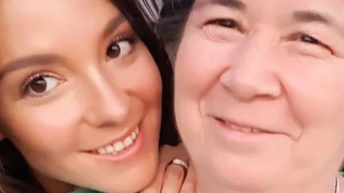 Kel Calderón iba a todas partes junto a la asesora del hogar, Nancy Huenupe.