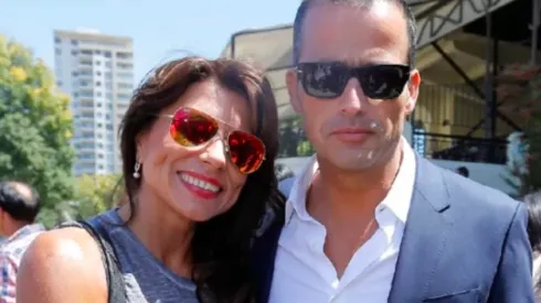 Marlene de la Fuente junto a Iván Núñez en un evento público.