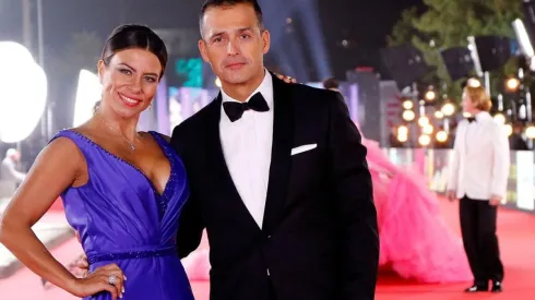 Iván Núñez y Marlene de la Fuente en la gala de Viña | Foto: Agencia Uno