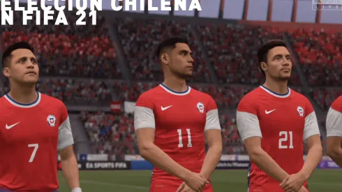 La selección chilena en FIFA 21