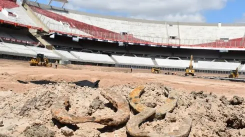 Increíble hallazgo arqueológico en el Monumental