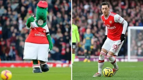 Gunnersaurus ha sido la mascota del Arsenal desde 1992.