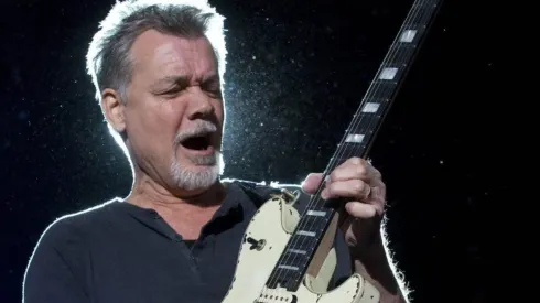 Eddie Van Halen en una de sus últimas presentaciones.