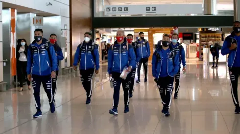 La selección chilena ya está en Montevideo para enfrentar a Uruguay por las eliminatorias.