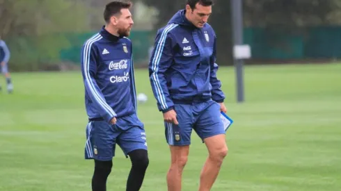 Lionel Scaloni dijo que habló de todo con Lionel Messi