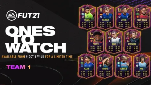 Primer equipo de Ones To Watch en FIFA 21