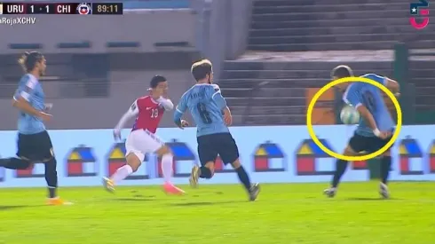 El claro penal que no le cobraron a Chile