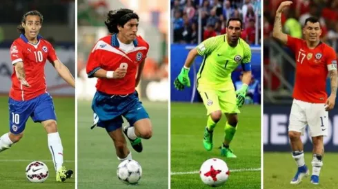 Históricos jugadores y ex jugadores chilenos no aguantaron la impotencia ante el escandaloso arbitraje de Eber Aquino.