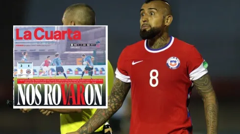 La selección chilena fue evidentemente perjudicada por el lamentable arbitraje del encuentro que inició las Eliminatorias para el Mundial de Qatar 2022