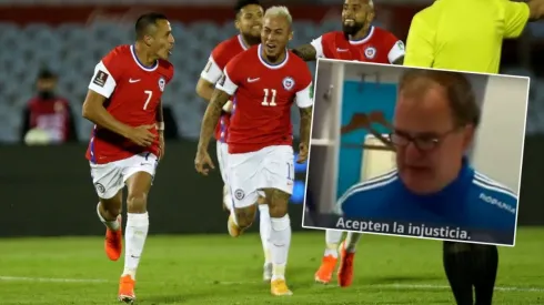 Alexis levanta a la Roja con charla de Bielsa