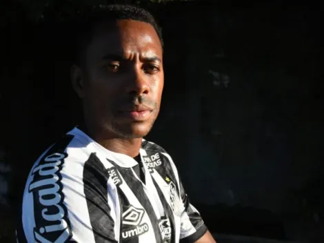 Robinho vuelve al Santos con sueldo mínimo