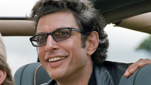 El actor interpretó al doctor Ian Malcom en la cinta sobre dinosaurios.