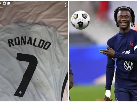 La joya francesa que se quedó con la camiseta de CR7: "No la lavaré"