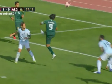 Moreno Martins pone en ventaja a Bolivia ante Argentina