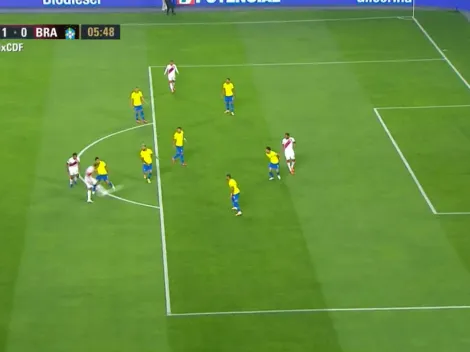 Perú derrota a Brasil con un golazo de André Carrillo
