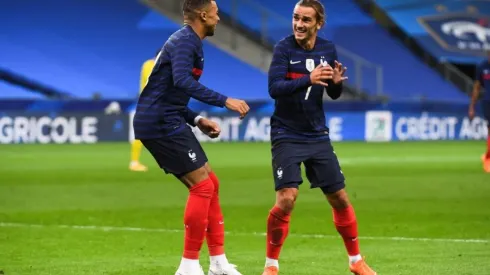 El delantero volvió a brillar con la selección francesa.