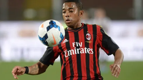 Robinho en el AC Milán