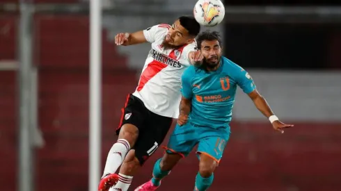 Paulo Díaz fue titular todo el encuentro en River Plate