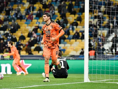 Álvaro Morata le da el triunfo a la Juve con un doblete en Champions