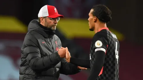 Klopp extrañará a Van Dijk