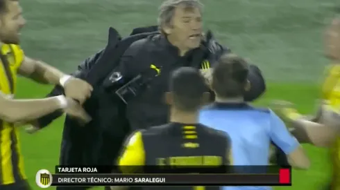 Saralegui fue expulsado y estalló contra los árbitros