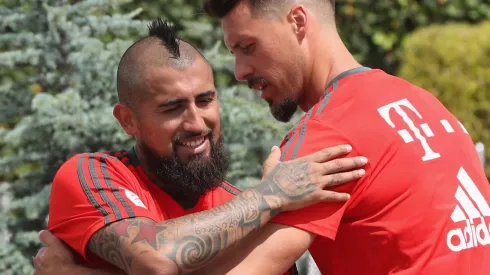 Vidal y Wagner fueron compañeros en el Múnich en 2018.