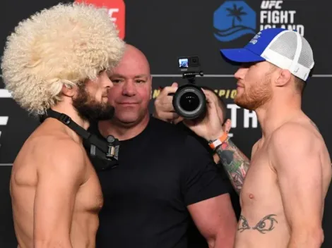Khabib vs. Gaethje animan UFC 254: TV y Hora