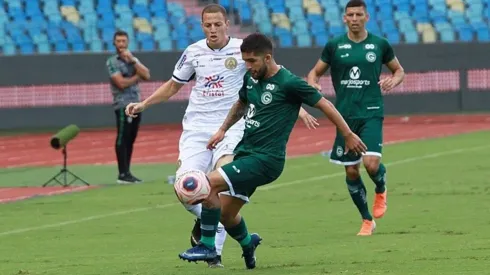 Ignacio Jara registra ocho presentaciones y un gol con la camiseta del Goiás, suficiente para interesar en el fútbol chileno