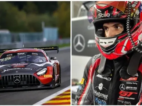 Benjamín Hites se luce en las 24 Horas de Spa