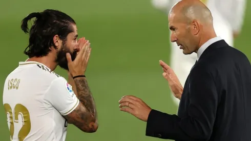 Isco y Zinedine Zidane en la Liga 2019-2020